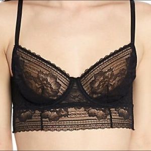 Free People Lace Bra- NWT